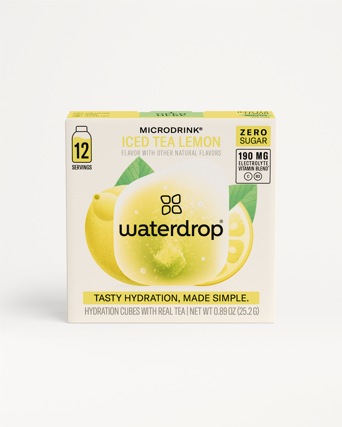 Microdrink ICED TEA LEMON: Order now | waterdrop®
