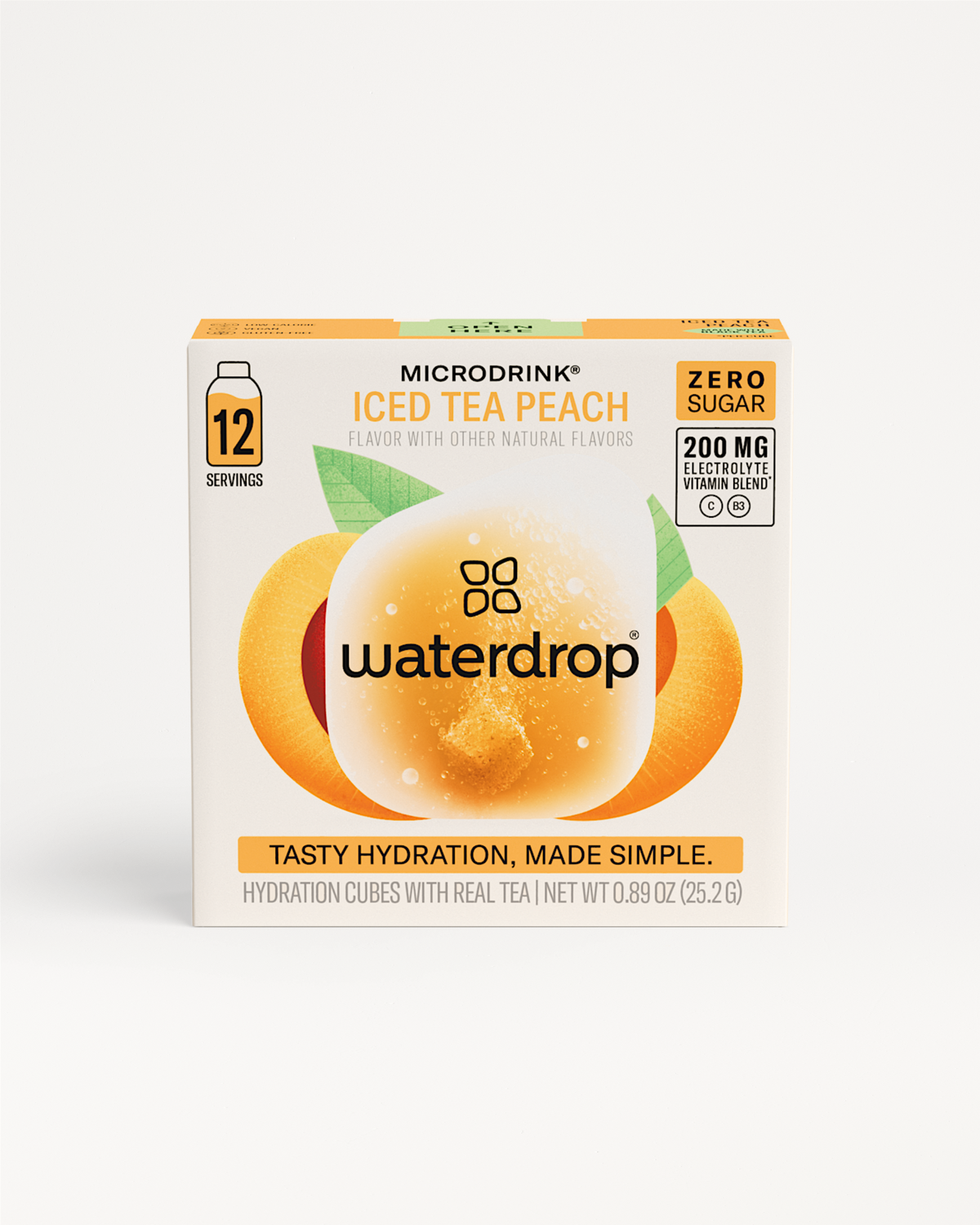 Microdrink ICED TEA PEACH: Order now | waterdrop®