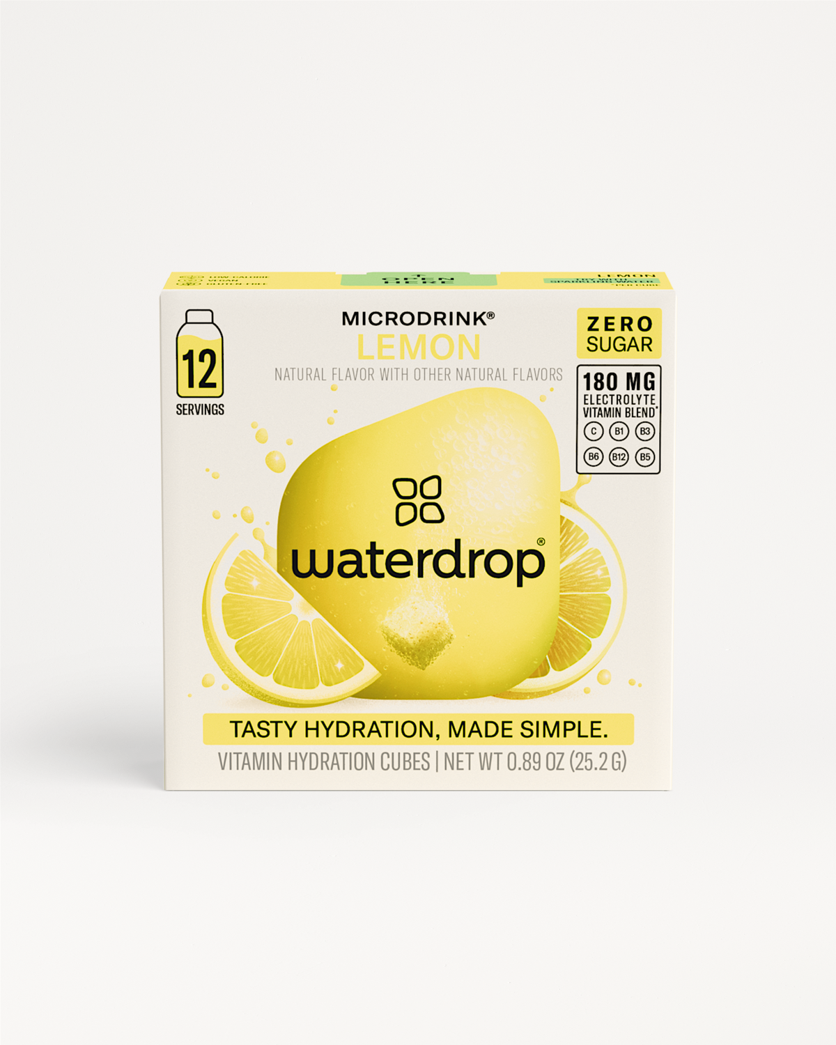 LEMON 12-Pack: Order now | waterdrop®