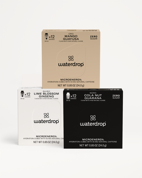 Microenergy Set with ORO, NERO & SHIRO | waterdrop®